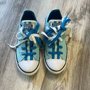 Converse Shoes Authentic Blue Converse All Star Ambient Blue Size: US. 4 Junior